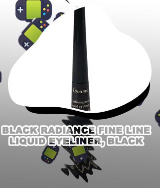 Black radiance waterproof liquid eyeliner