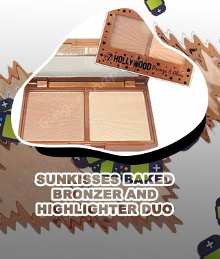 Bronzer highlighter duo