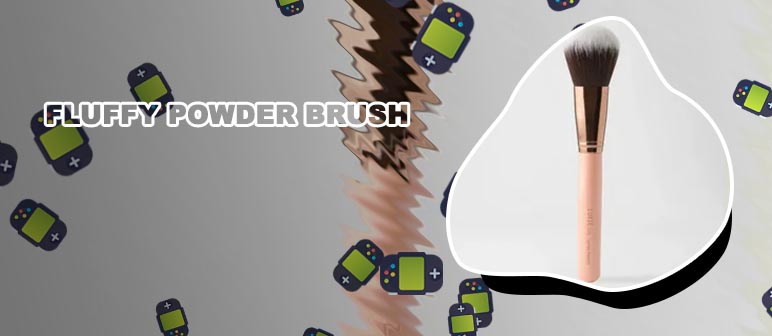 Fluffy powder brush