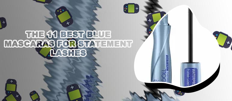 Mascara blue waterproof