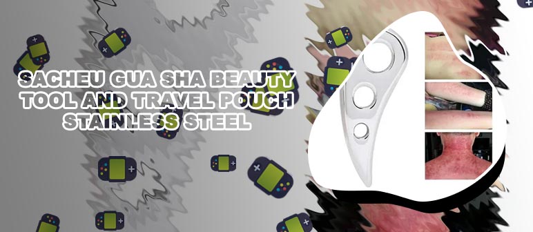 Sacheu beauty stainless steel gua sha